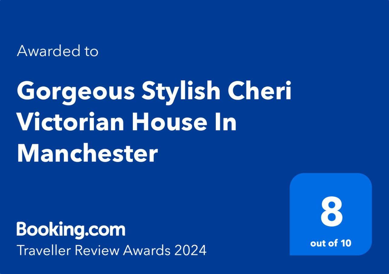Willa Gorgeous Stylish Cheri Victorian House In Manchester Zewnętrze zdjęcie